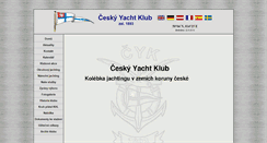 Desktop Screenshot of cyk.cz
